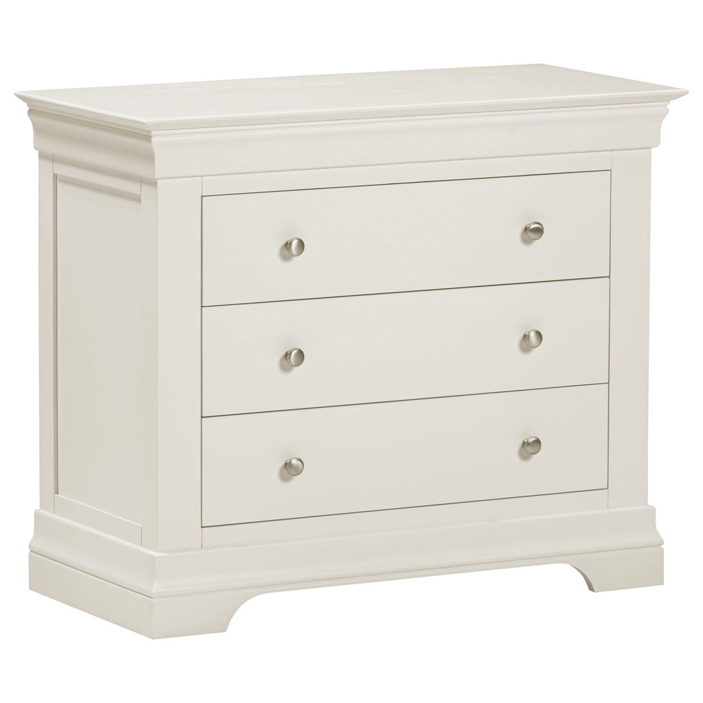 Wooden Chest Of 3 Drawers - Bordeaux
