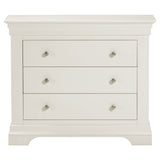Wooden Chest Of 3 Drawers - Bordeaux