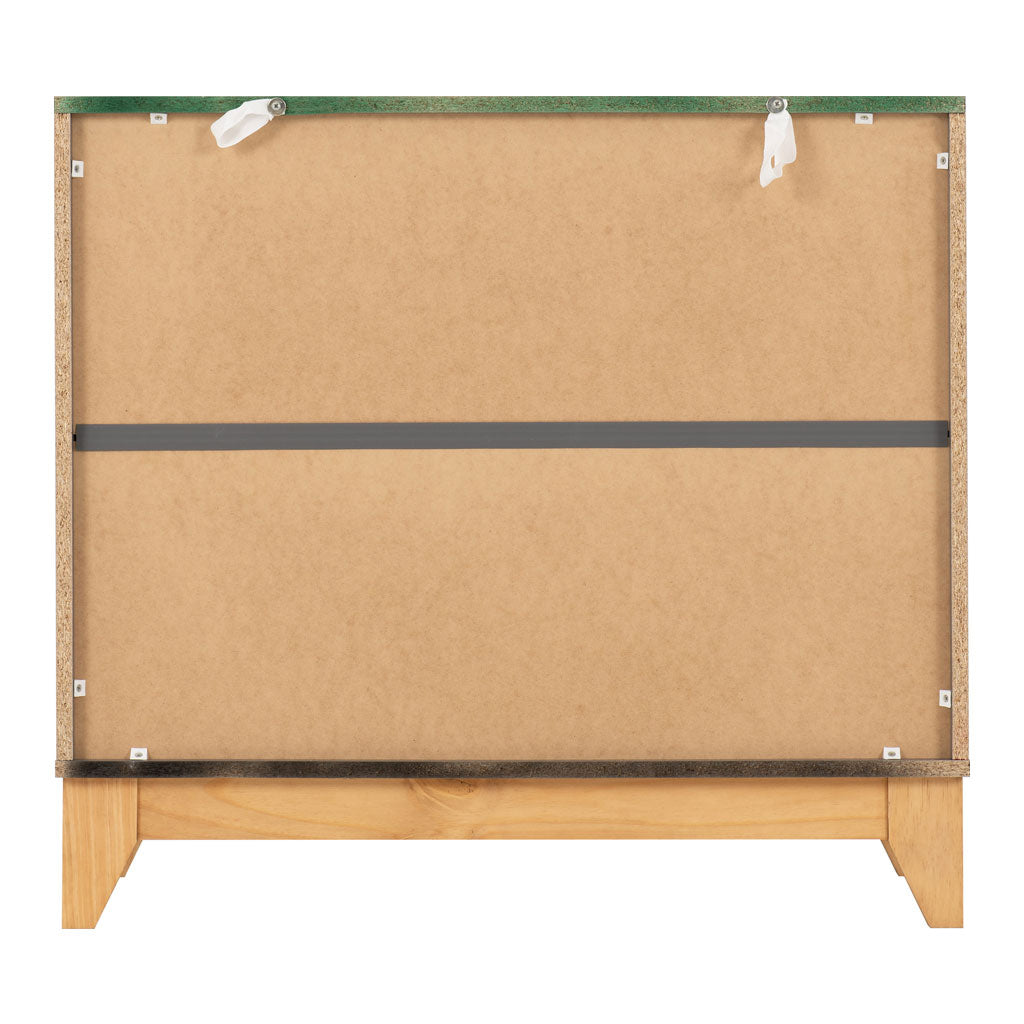 Wooden Chest Of 3 Drawers - Cleveland