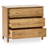 Wooden Chest Of 3 Drawers - Coxmoor