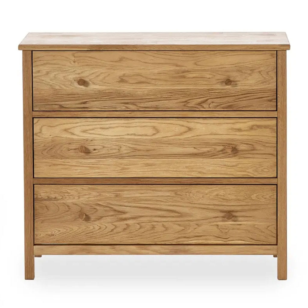 Wooden Chest Of 3 Drawers - Coxmoor