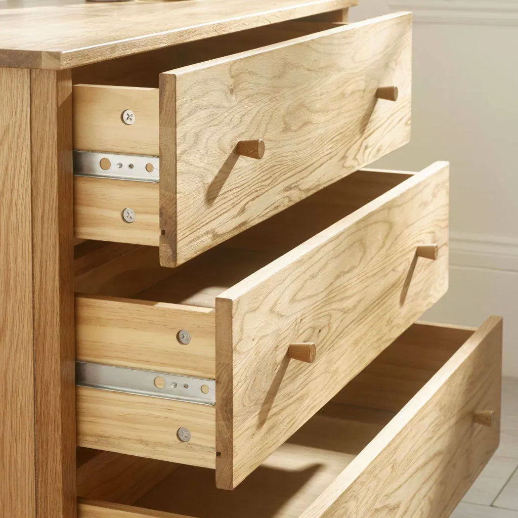 Wooden Chest Of 3 Drawers - Coxmoor