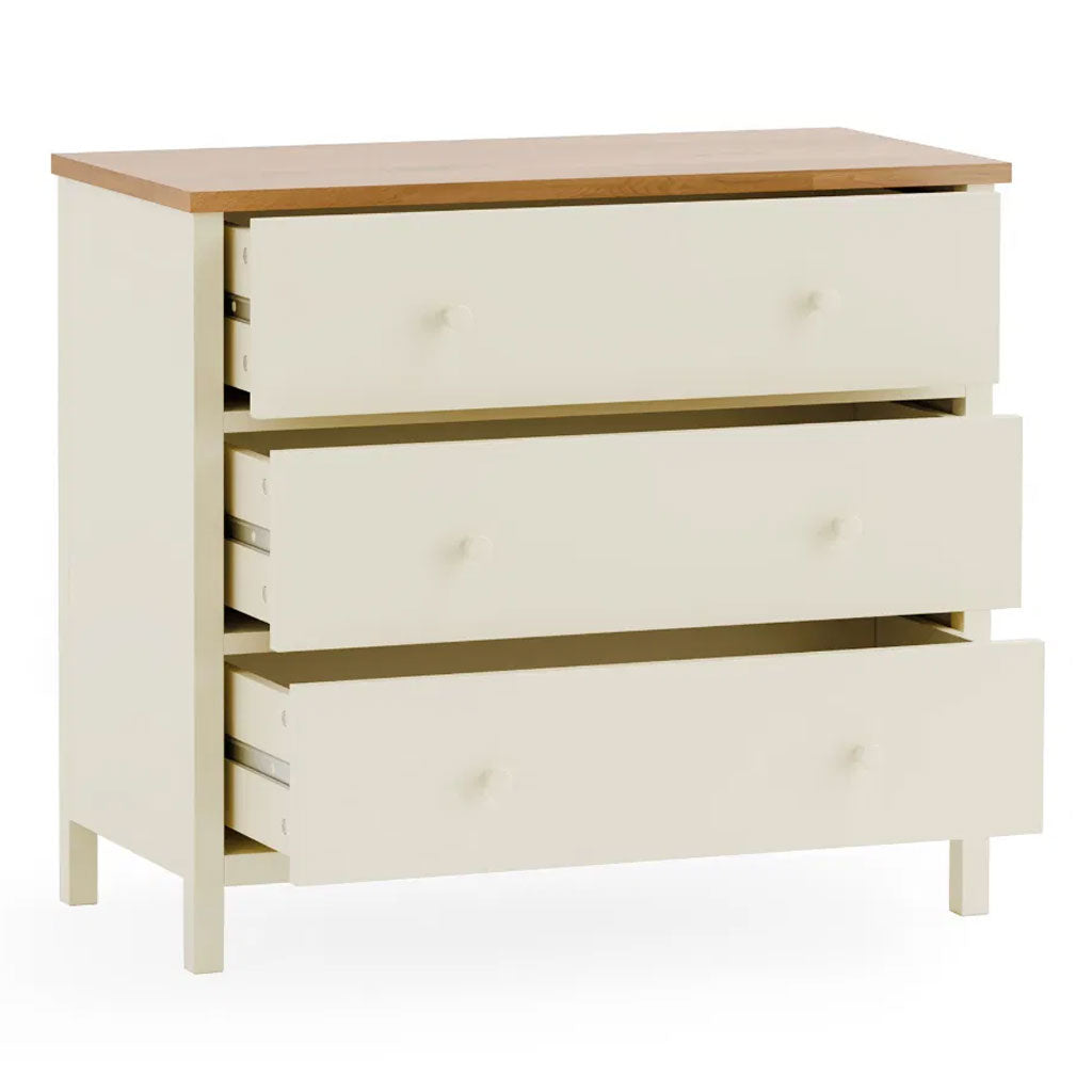 Wooden Chest Of 3 Drawers - Coxmoor
