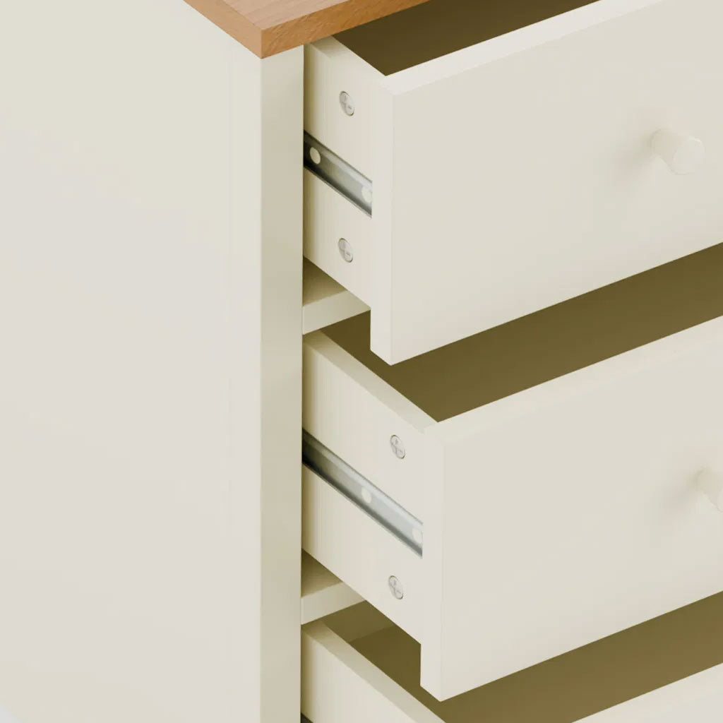 Wooden Chest Of 3 Drawers - Coxmoor