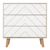 Wooden Chest Of 3 Drawers - Dixie