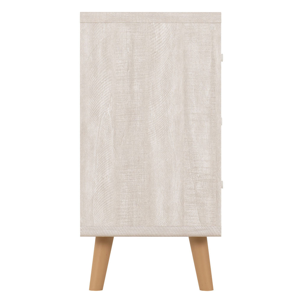 Wooden Chest Of 3 Drawers - Dixie