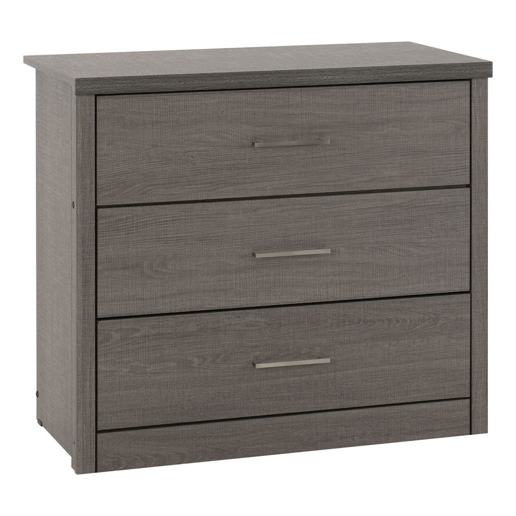 Wooden Chest Of 3 Drawers - Lisbon