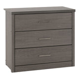 Wooden Chest Of 3 Drawers - Lisbon