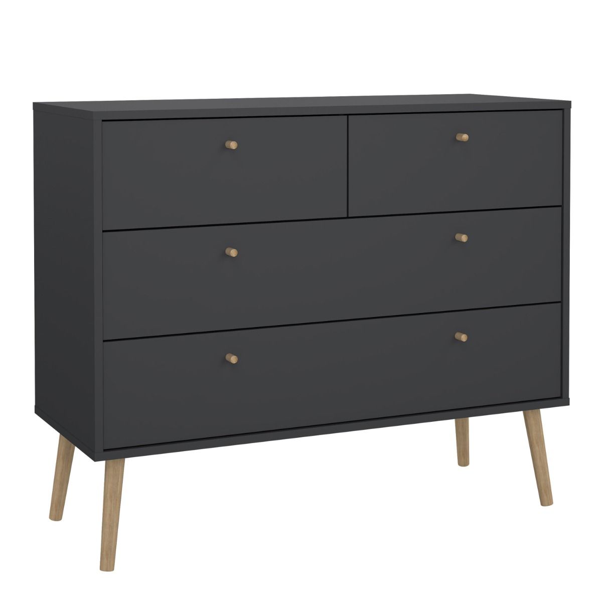Wooden Chest Of 4 Drawers - Cumbria