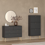 Wooden Chest Of 4 Drawers - Cumbria