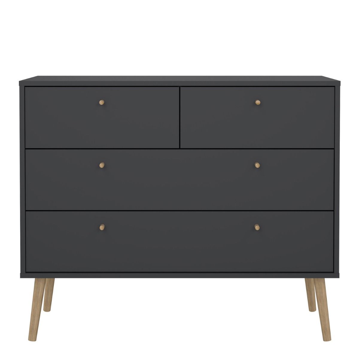 Wooden Chest Of 4 Drawers - Cumbria