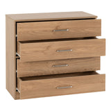 Wooden Chest Of 4 Drawers - Dakota