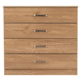 Wooden Chest Of 4 Drawers - Dakota