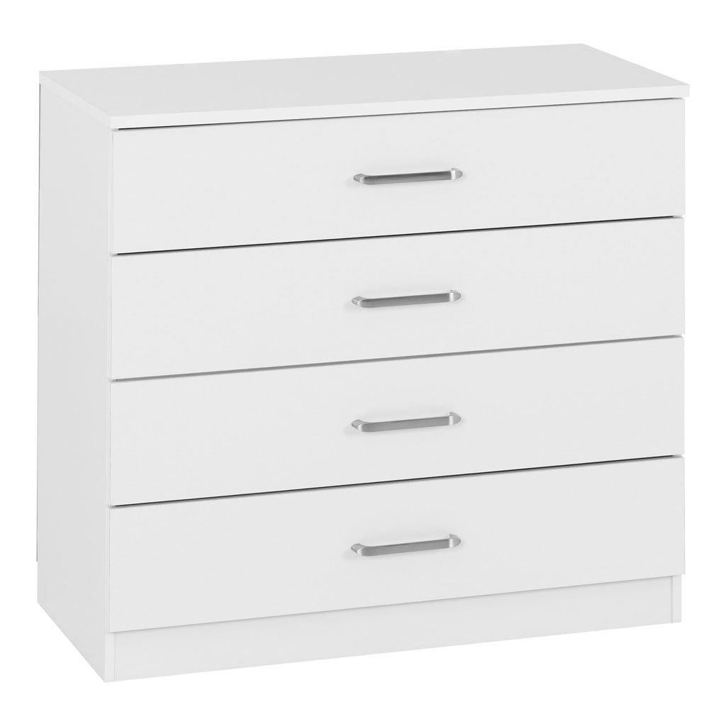Wooden Chest Of 4 Drawers - Dakota