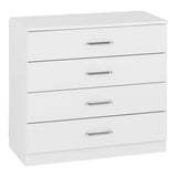 Wooden Chest Of 4 Drawers - Dakota