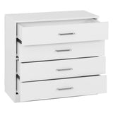 Wooden Chest Of 4 Drawers - Dakota