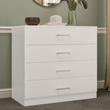 Wooden Chest Of 4 Drawers - Dakota