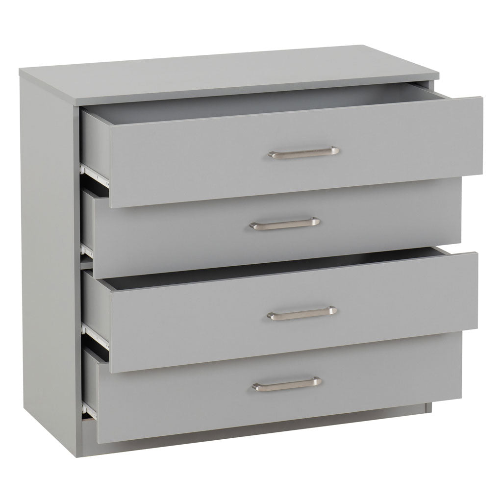 Wooden Chest Of 4 Drawers - Dakota