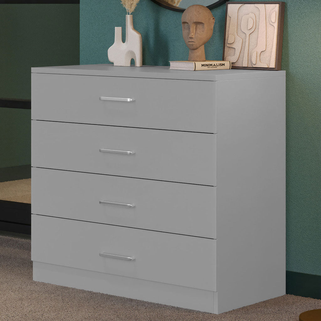 Wooden Chest Of 4 Drawers - Dakota
