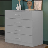 Wooden Chest Of 4 Drawers - Dakota
