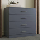 Wooden Chest Of 4 Drawers - Dakota