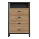 Wooden Chest Of 4 Drawers Tall - High Rock