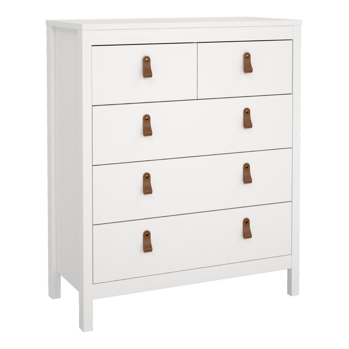 Wooden Chest Of 5 Drawers - Barcelona