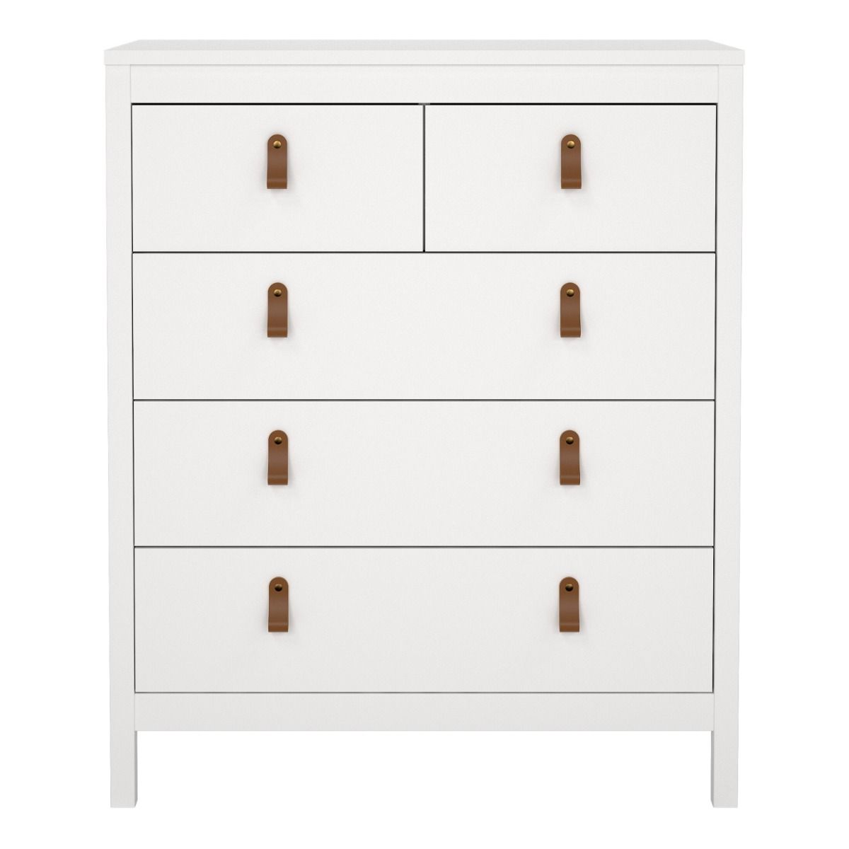 Wooden Chest Of 5 Drawers - Barcelona