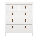 Wooden Chest Of 5 Drawers - Barcelona