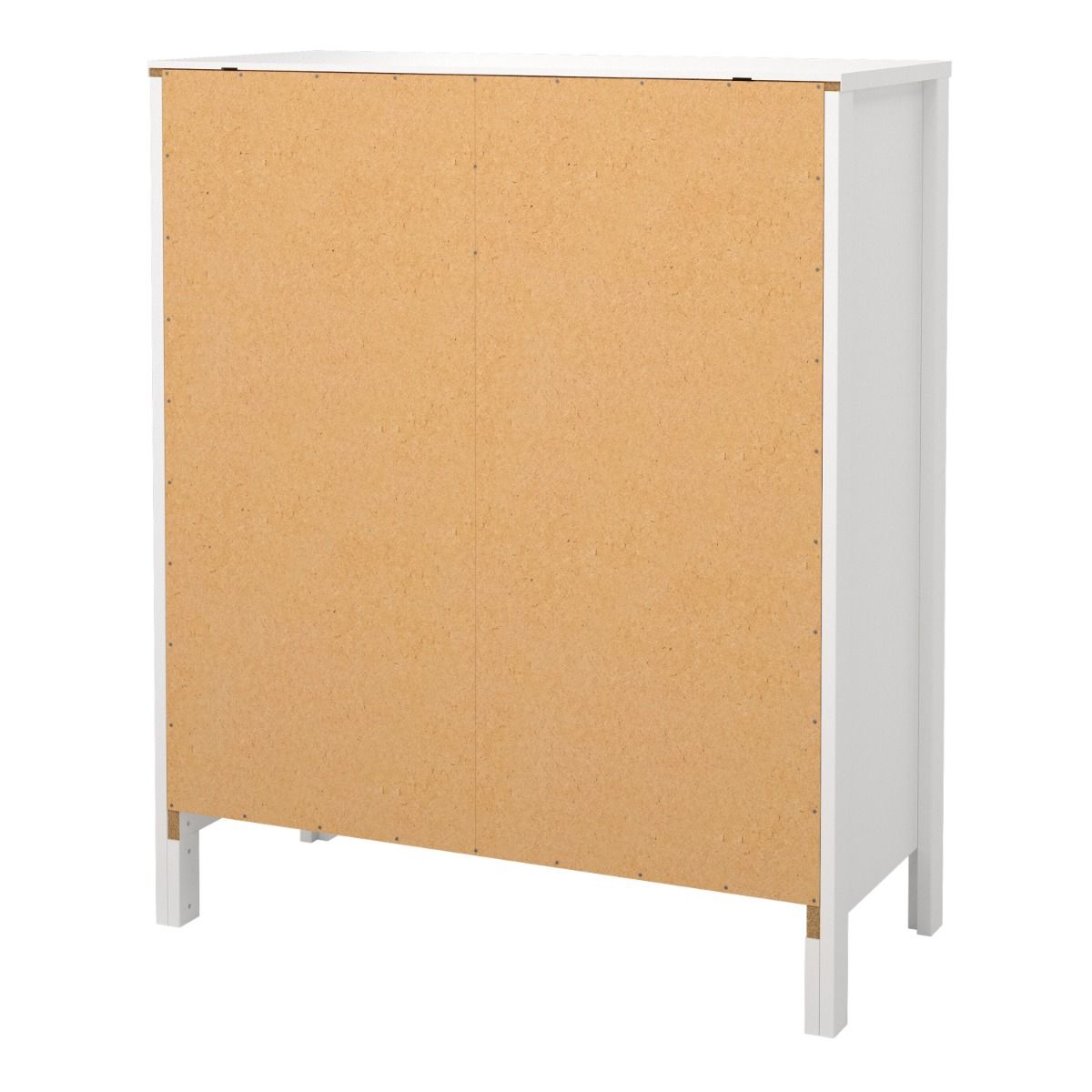 Wooden Chest Of 5 Drawers - Barcelona