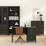 Wooden Chest Of 5 Drawers - Barcelona