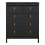 Wooden Chest Of 5 Drawers - Barcelona