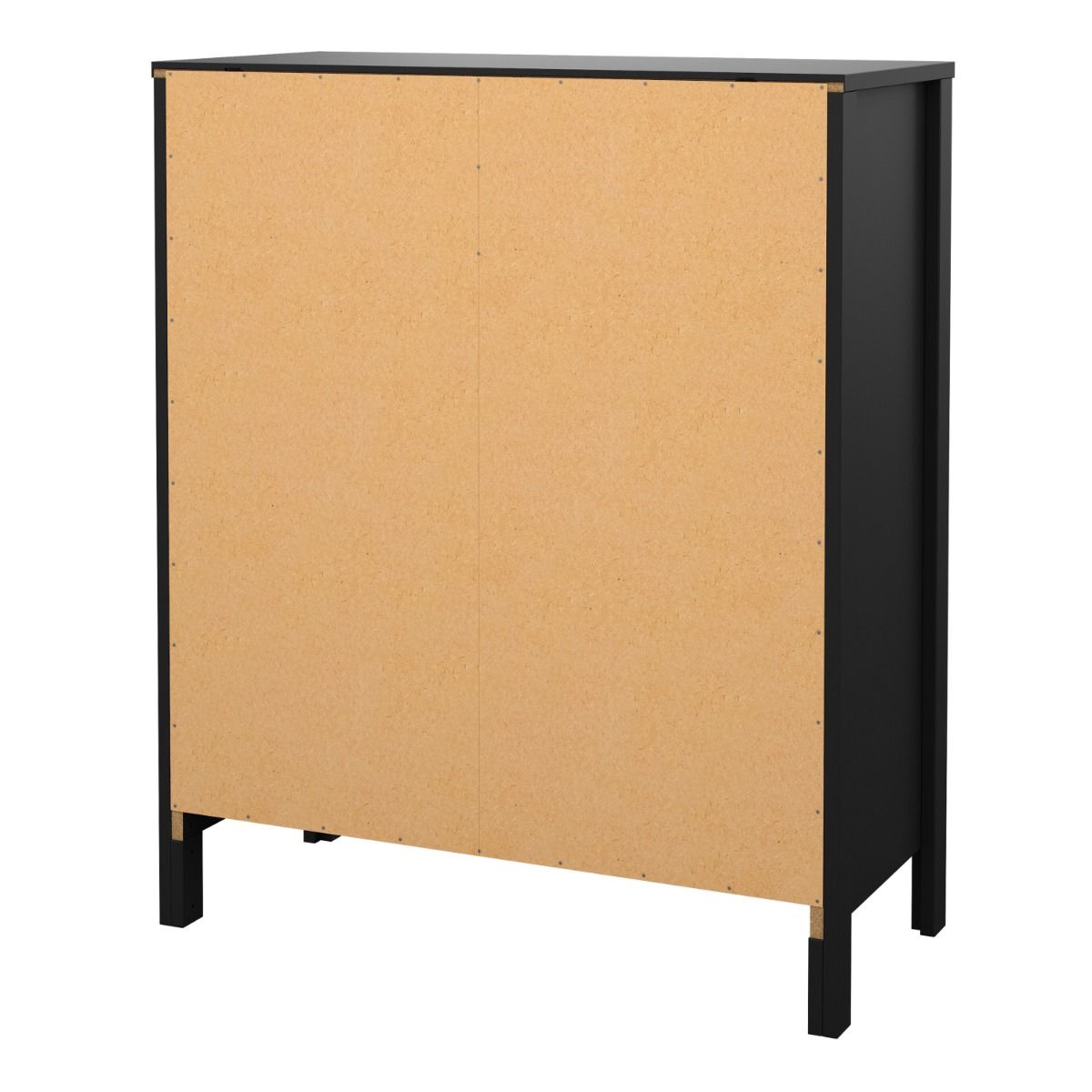 Wooden Chest Of 5 Drawers - Barcelona