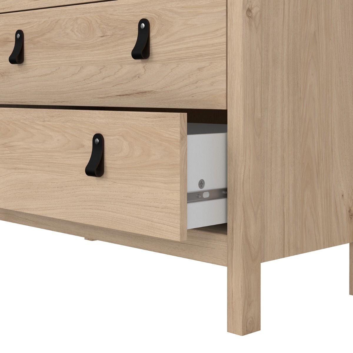 Wooden Chest Of 5 Drawers - Barcelona