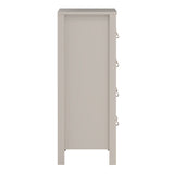 Wooden Chest Of 5 Drawers - Barcelona