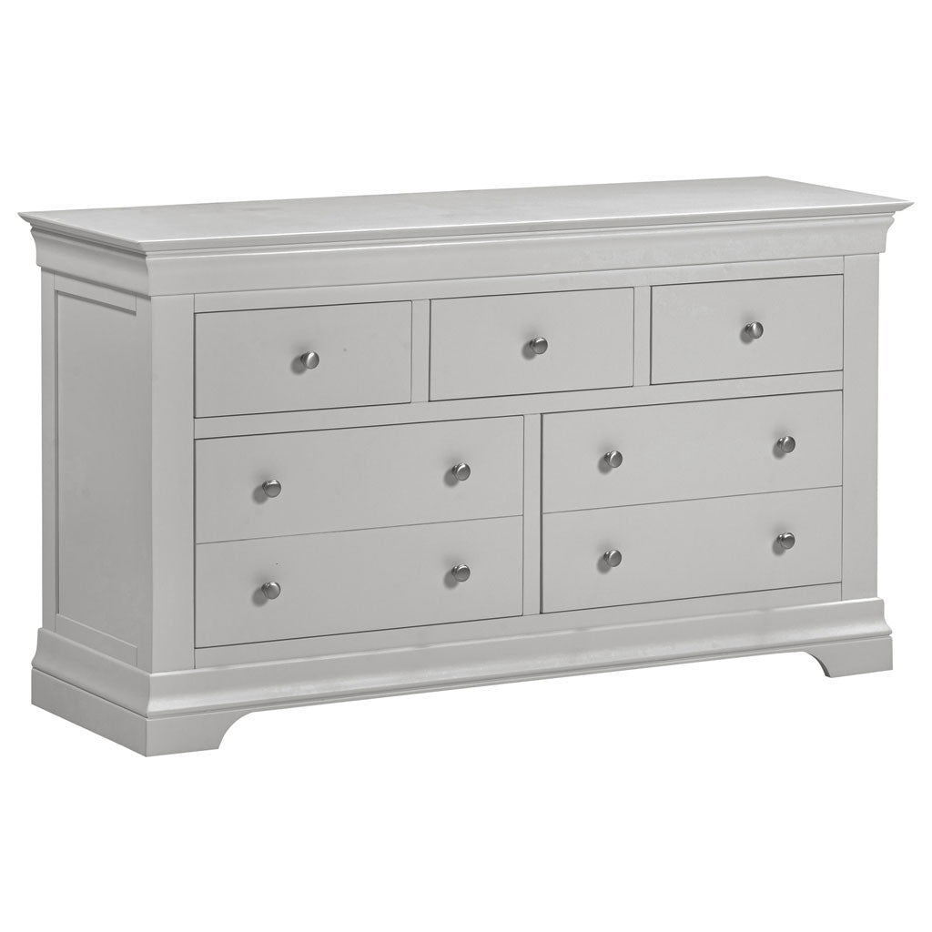 Wooden Chest Of 5 Drawers - Bordeaux