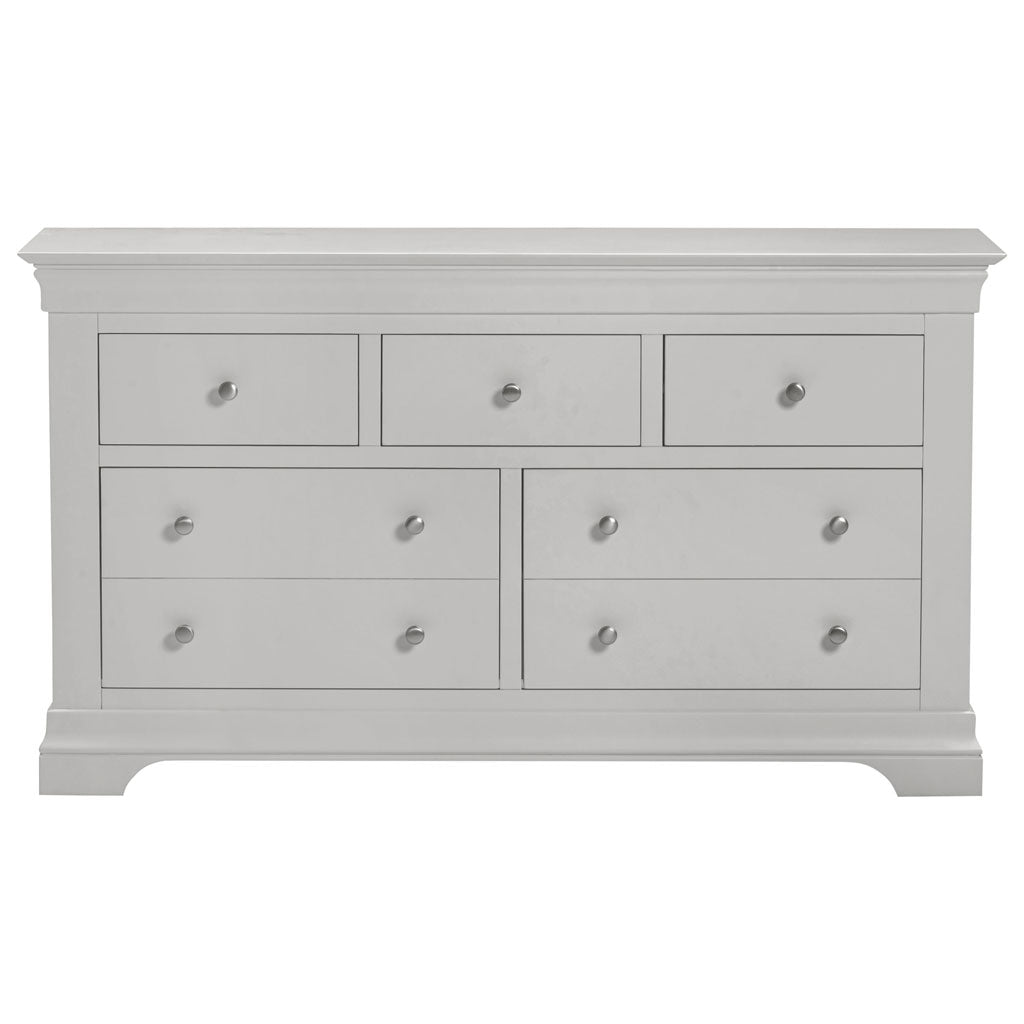Wooden Chest Of 5 Drawers - Bordeaux