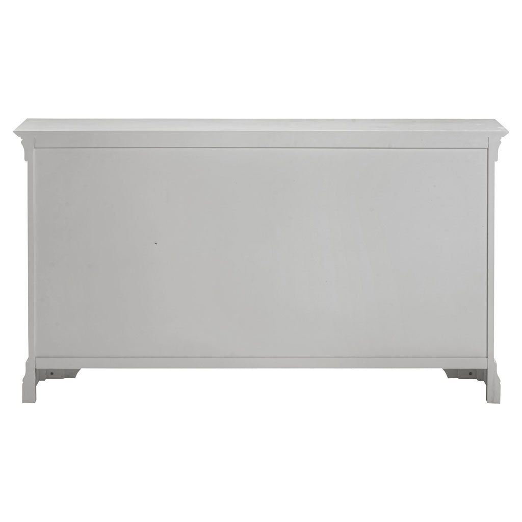 Wooden Chest Of 5 Drawers - Bordeaux