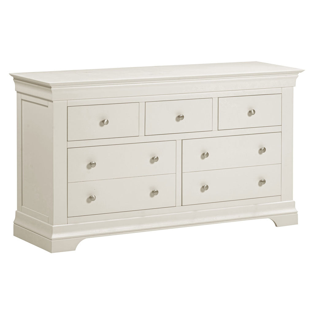 Wooden Chest Of 5 Drawers - Bordeaux
