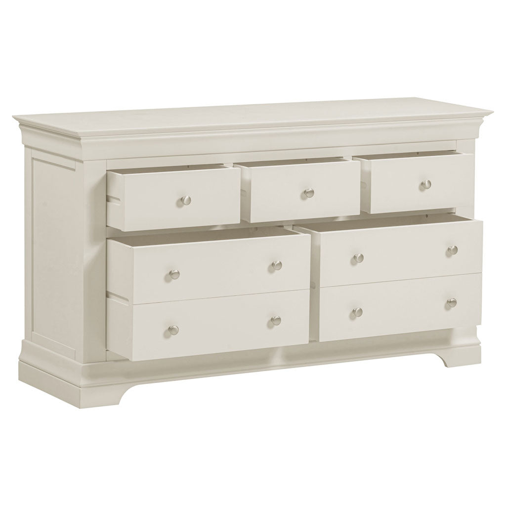 Wooden Chest Of 5 Drawers - Bordeaux