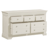 Wooden Chest Of 5 Drawers - Bordeaux