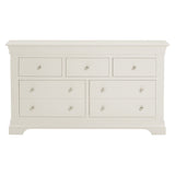 Wooden Chest Of 5 Drawers - Bordeaux