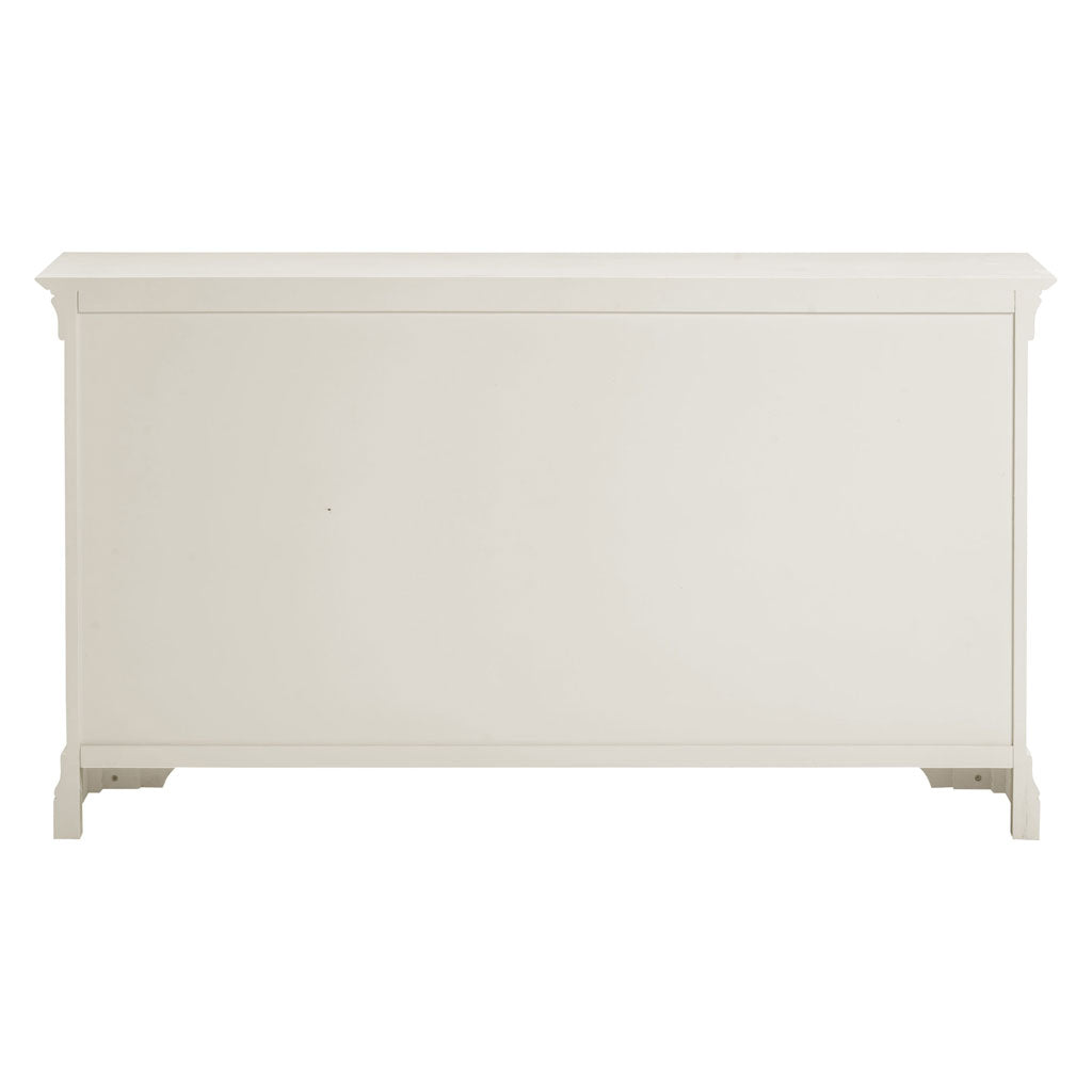 Wooden Chest Of 5 Drawers - Bordeaux