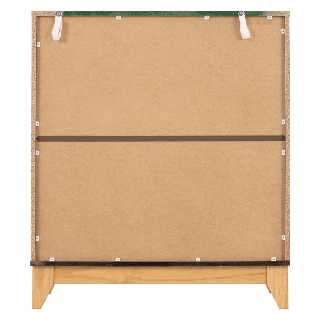Wooden Chest Of 5 Drawers - Cleveland