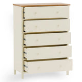 Wooden Chest Of 5 Drawers - Coxmoor