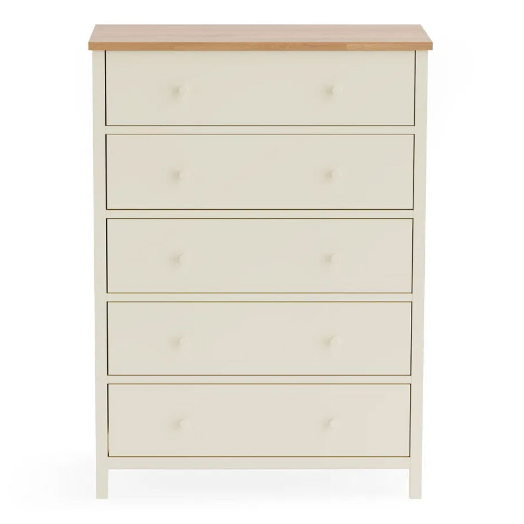 Wooden Chest Of 5 Drawers - Coxmoor