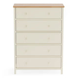Wooden Chest Of 5 Drawers - Coxmoor