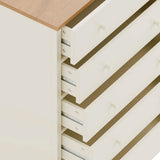 Wooden Chest Of 5 Drawers - Coxmoor