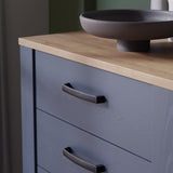 Wooden Chest Of 5 Drawers Narrow - Bohol