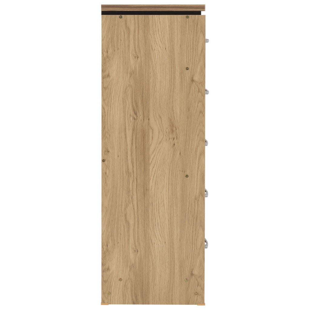 Wooden Chest Of 5 Drawers Narrow - Charles